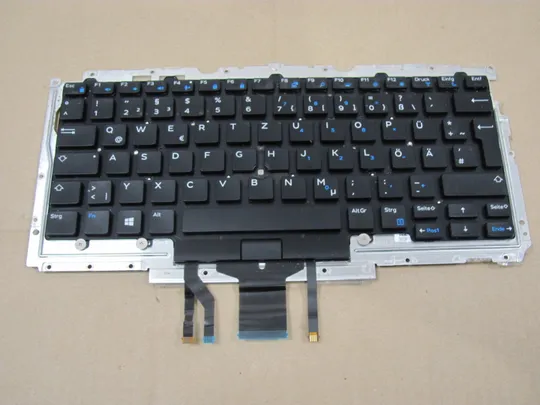 595-1 клавіатура робоча 04JPX1  з кріпленням  для Dell Latitude E7470  7470 E7450 7450 E5450 E5470 E5490 E7470 E7450 оригінал Ціна