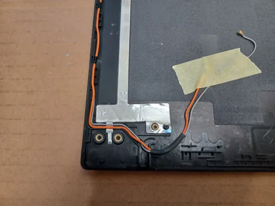 номер1043-6 кришка матриці AQ16Q000600 зі шлейфом web для Lenovo ThinkPad T480S Кришка дисплея Тильна кришка Корпус матриці Верхня кришка matrix cover Top Case LCD Cover Rear Lid Back Cover Housing Cabinet оригінал Недорого