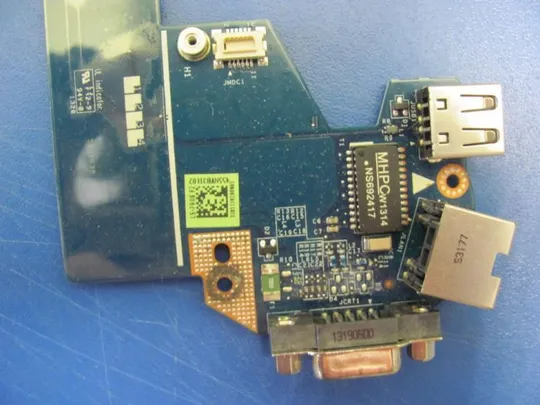 номер0001-13 Плата модуль USB, VGA, Ethernet LS-7908P для DELL LATITUDE E5530 оригінал Характеристики