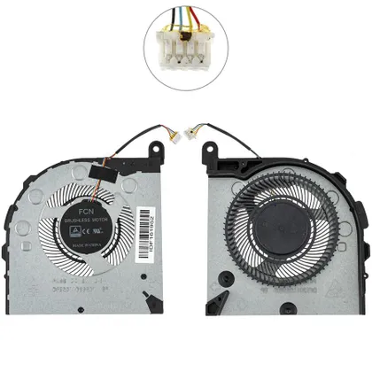 фото, Оригінальний вентилятор для ноутбука Lenovo Legion (Y730-15, Y740-15), CPU FAN, (кулер)