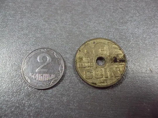 монета жетон нидерланды табак AGE coin lbt №8302 Ціна