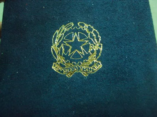 Коробочка и капсула под монету золотую Италия №9581 З аукціону