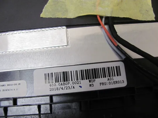 номер1038-1 кришка матриці 460.0CW0B.0001 460.0AB0P.0021 01ER013 01YU625 для Lenovo Thinkpad T580 P52S T570 P51S Кришка дисплея Тильна кришка Корпус матриці Верхня кришка matrix cover Top Case LCD Cover Rear Lid Back Cover Housing Cabinet оригінал Торговий майданчик