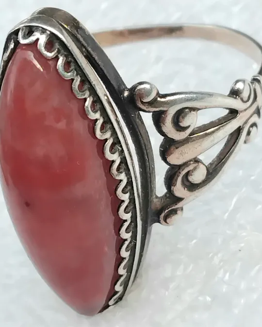 Красивый серебряный перстень 875пр. (☝️Клеймо звезда,СССР!) Продаж