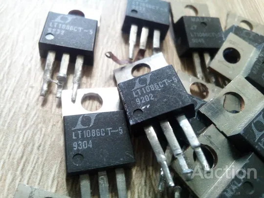 LT1086CT-5 стабілізатор напруги; LDO, нерегульований; 5В; 1,5А; лот1шт Де купити