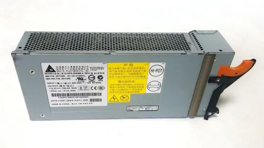 Серверный блок питания для майнинга 2000W IBM Delta DPS-2000BB 12V 164A КПД:92% GOLD Продаж