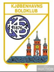 фото, значок футбол  БК Копенгаген Дания  (серия герб города и эмблема клуба)