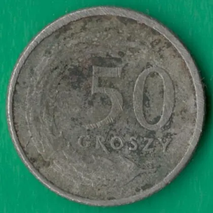 фото, 50 грошів 1991 року Польща [М]