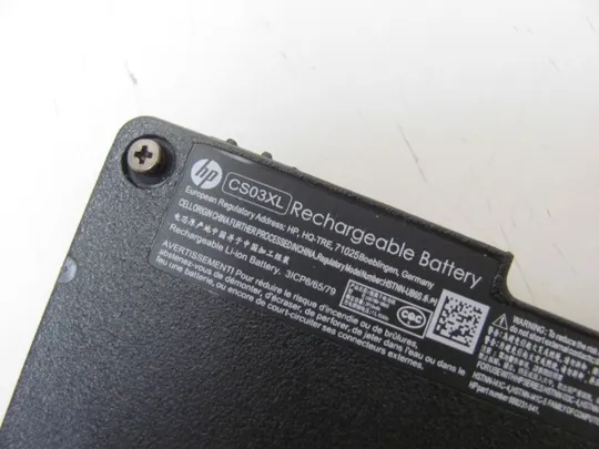 4893 акумулятор  HP  CS03XL  11.4V 46.5WH 3шт (Нетестовані! Розпродаж залишків!) НІМЕЧЧИНА З аукціону
