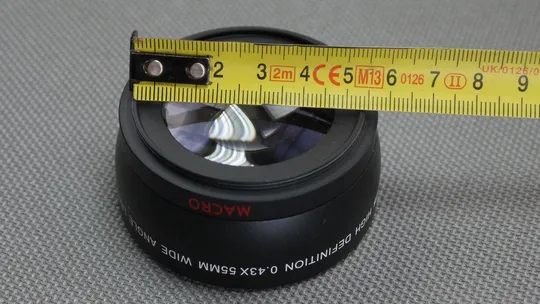 0.43x Focus High Definition Macro Wide Angle Converter lens конвертер c резьбой 55mm Продаж