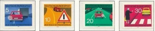 ФРГ ПДД Безопасность на дороге 1971 Ціна