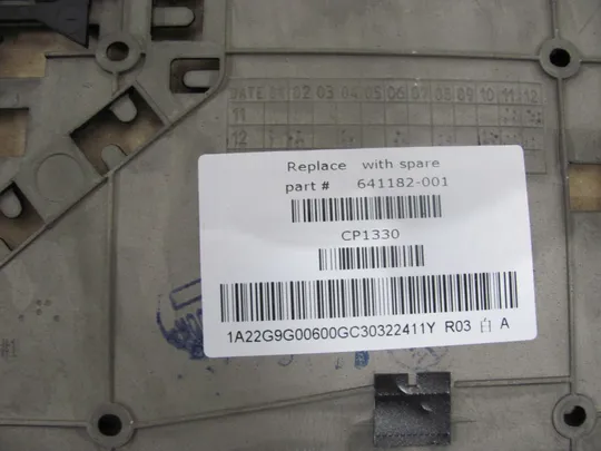 455-1 Кришка дно піддон корпуса 641182-001 для HP EliteBook 8560p оригінал З аукціону