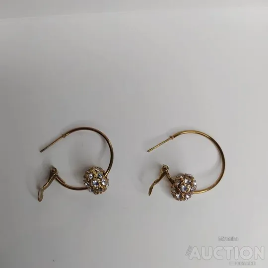 Подвійні сережки-конго палермо Недорого