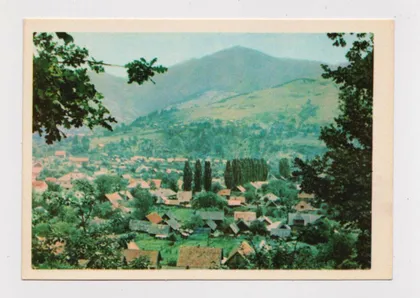 фото, ЗАКАРПАТТЯ - ЗАКАРПАТЬЕ = РАХІВ - РАХОВ = гора МЕНЧУЛ = 1960-е гг. = ДАЦЮК = чистая #