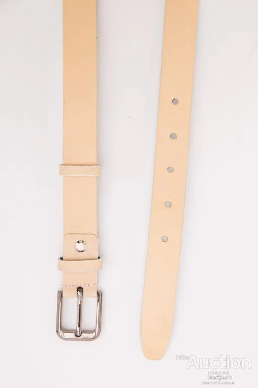 Женский бежевый ремень, из эко-кожи, 196RL25SOW94 З аукціону