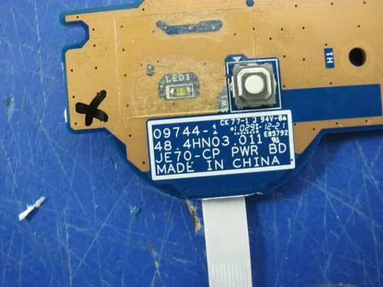 №148-7 Плата кнопки включення 48.4HN03.011 для ACER 7741G 7741 7551 7552 оригінал З аукціону