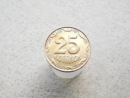 фото, 25 копійок Україна 2011 рік (78а)