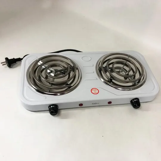 Плита электрическая Suntera DP-1915, мощная настольная электроплита, плита бытовая. Цвет: белый Характеристики