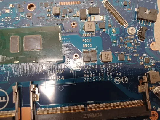 номер1063-19 материнська плата AAZ50 LA-C451P SR2EY i5-6200U   для Dell Latitude P40G E7450 Mainboard Материнка Основна плата Системна плата Плата системи Laptop motherboard мамка ноутбучна плата оригінал Інтернет-аукціон