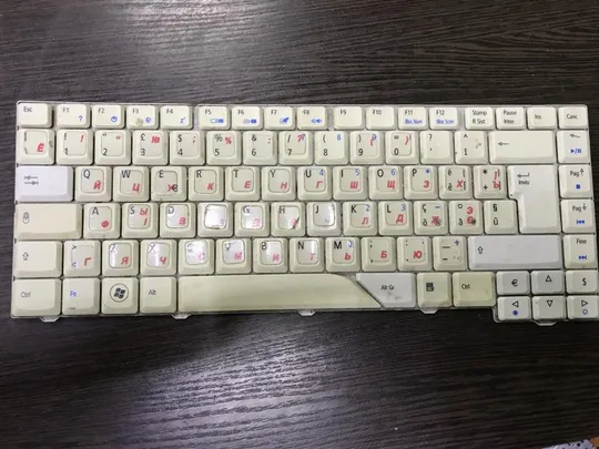 0014 Клавиатура для ноутбука Acer Aspire 4520 4720 5520 5720 9j.n5982.v0e Ціна