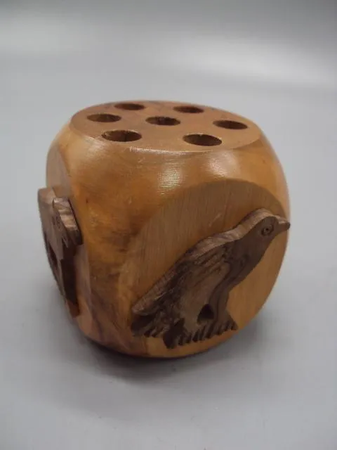 Подставка для ручек карандашница дерево животные вес 230 грамм высота 6,5-7 см №11028 З аукціону