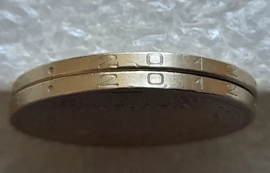 (6961) 1 гривня 2012 1БА1, 1БА2 - 2 монети одним лотом (1 гривна 2012) Де купити