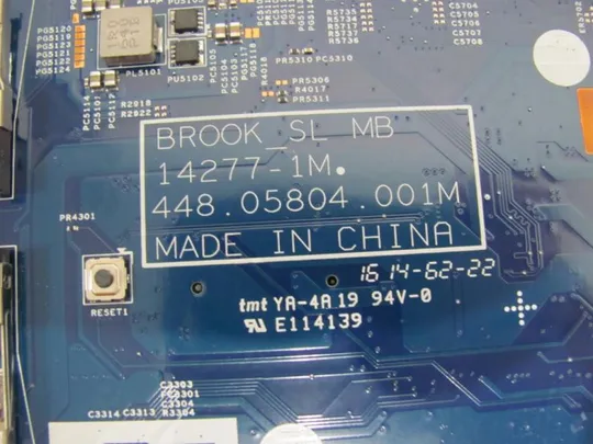 №359-5 материнська плата 448.05804.001M i3-6100U SR2EU для ACER E5-773G E5-772G P278 оригінал З аукціону