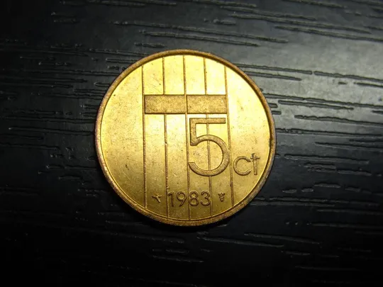 5 центів 1983 Нідерланди Ціна