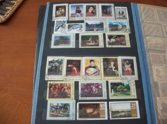 Почтовая Марка СССР и ГДР . 23-Двадцать три Марка. Начало 1970-х год. Ціна