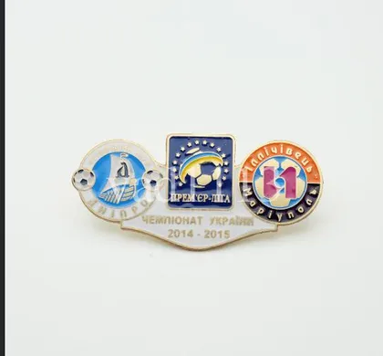 фото, Футбол значок Днепр Днепропетровск - Ильичевец Мариуполь  Премьер-Лига  2014-2015