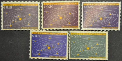 фото, Парагвай Космос Астрономия Планеты 1962
