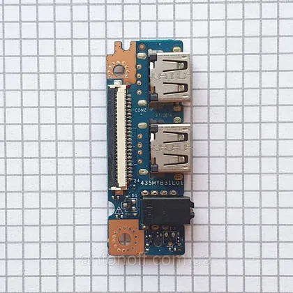 фото, USB Audio плата Dell Inspiron 15 5566 / 435MYB31L01 LS-D071 02WMGK для ноутбука оригінал