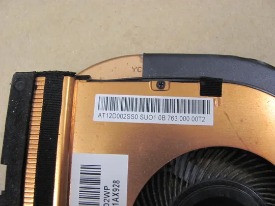 номер1035-1 сиситема охолодження 01AX928  AT12D002DT0 AT12D002SS0   для Lenovo ThinkPad  T470 T480 оригінал Де купити