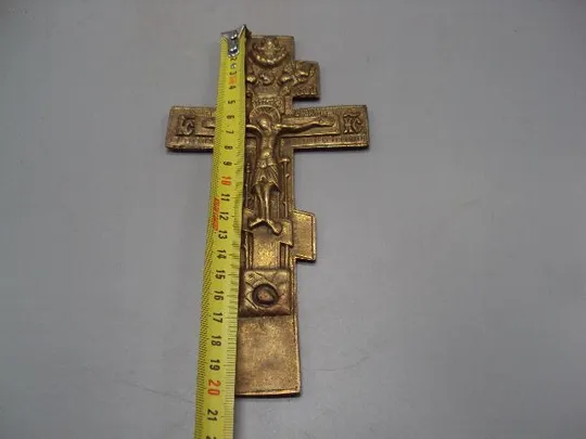 Купити Крест бронза распятие размер 20,1 х 10,2 см №1269