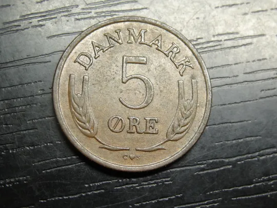 5 оре 1967 Данія Ціна