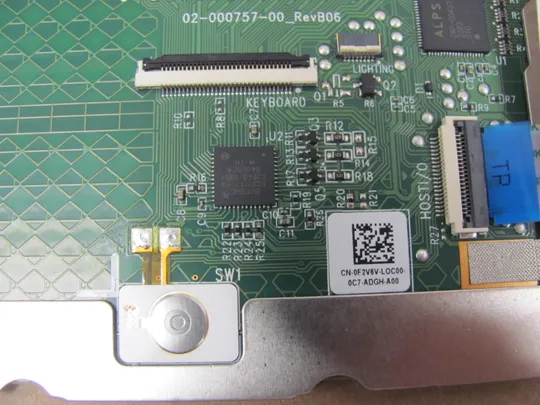 753-16 тачпад з кріпленням 0F2V6V 00JHF1 NBX0002M000  для Dell Latitude 7310 E7310 7310 7320 оригінал Продаж