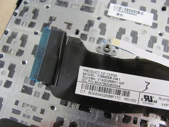 номер0421-18 клавіатура робоча 736658-041 6037B0085504 для HP ELITEBOOK 840 G1  G2 оригінал Недорого