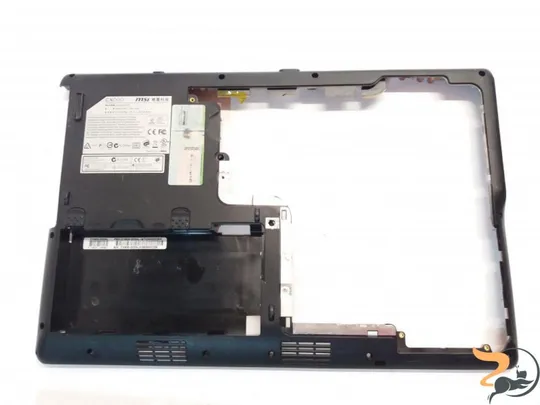 Нижня частина корпуса для ноутбука MSI CX600, MS-1682, Б/В, Зламані кріплення (фото) Ціна