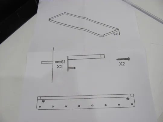 Купити Універсальна вішалка з алюмінію для коридору, кухні та ванної кімнати Чорна (9)