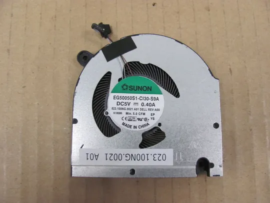 694-38  Вентилятор (кулер, FAN) 0GJN2R для DELL Inspiron 15 Plus 7510 7610 оригінал З аукціону