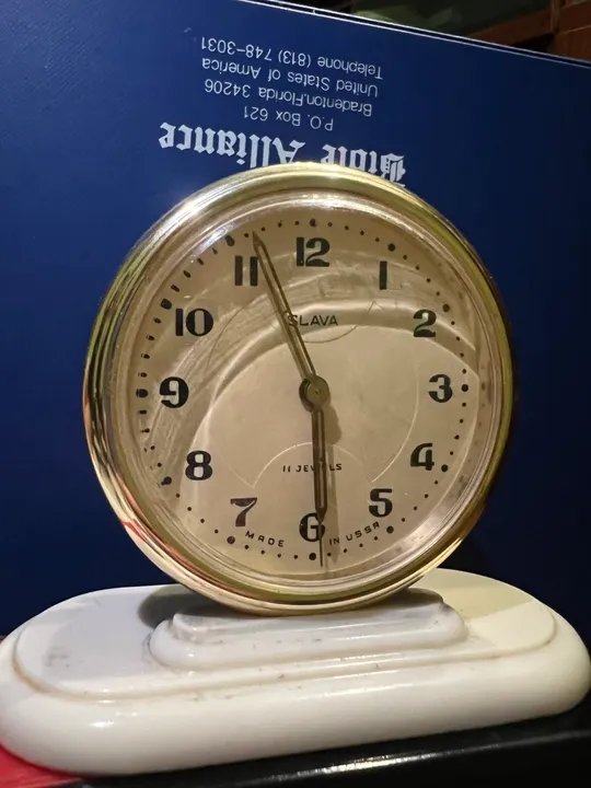 Часы-будильник механ Слава 11 идеал 2МЧЗ ГОСТ 3145-57 Ціна