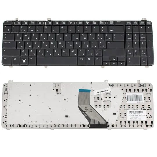Клавіатура для ноутбука HP (Pavilion: dv6-1000, dv6-2000, dv6t-1000, dv6t-2300, dv6z-1000 ) rus, black Ціна