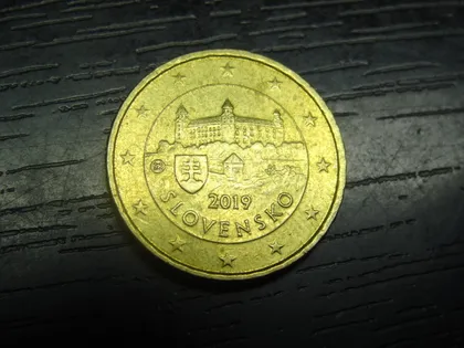 фото, 10 євроцентів Словаччина 2019