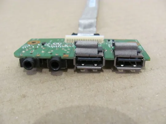 521-29 плата USB AUDIO 1414-0493000 69N0K3B10E01 для ASUS N53S N53J N53 оригінал Продаж