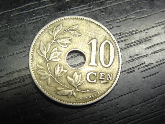 Купити 10 сантимів Бельгія 1920 Belgie