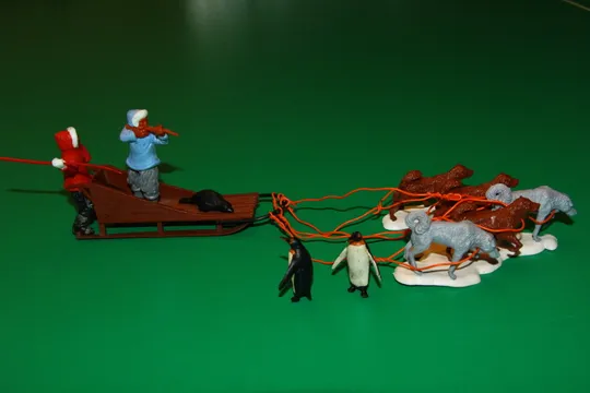 свопети чукчі на санях та пінгвіни TIMPO 54мм Великобританія УЦІНКА Ціна