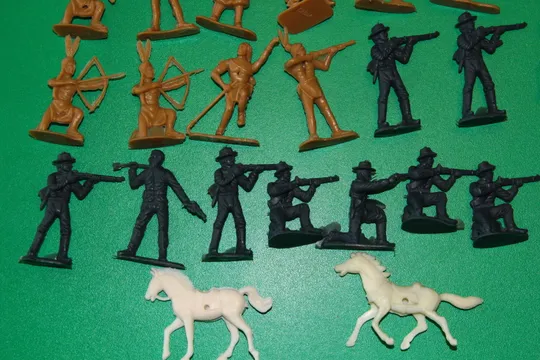 індіанці та кавалеристи США  AMERICANA  54мм  НАБІР Де купити