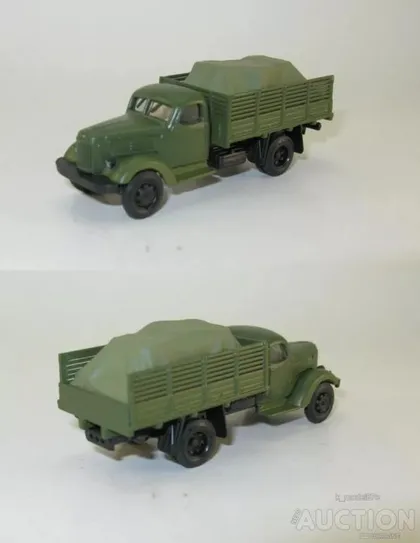фото, ЗиЛ-164 бортовой с высоким грузом - 1:87 H0