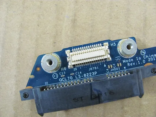 номер0371-11 перехідник HDD 2xSATA LS-8223P для ASUS A75V K75A K75V K75VB K75VC K75VD K75VJ K75VM R700A R700V R700VD R700VJ R700VM оригінал З аукціону