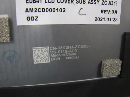 752-31 кришка матриці  AM2CD000102 08K0HJ для DELL Latitude 7400 2-in-1 оригінал На торгах